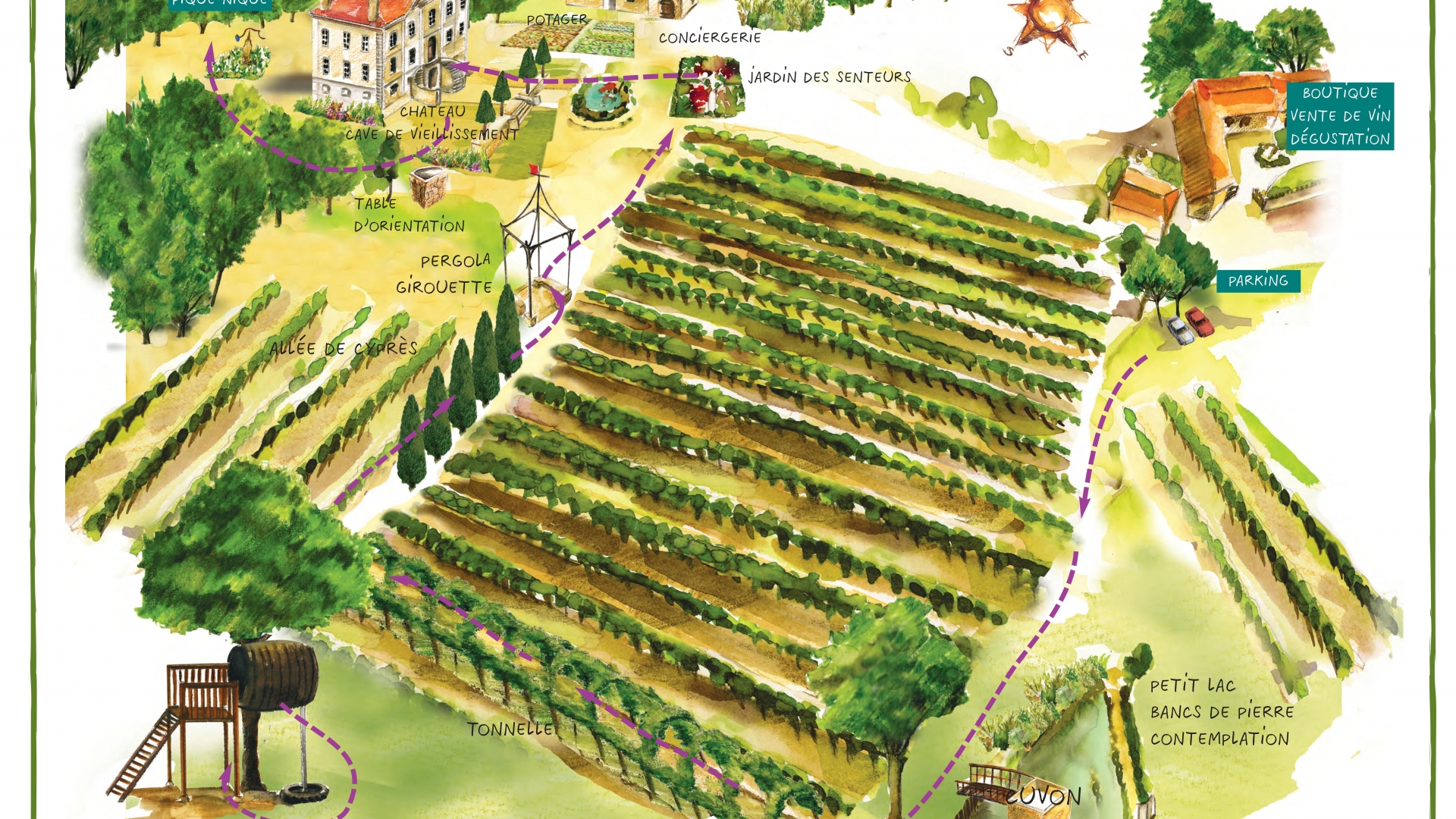 Les Jardins D’ Aure | Chateau Viella